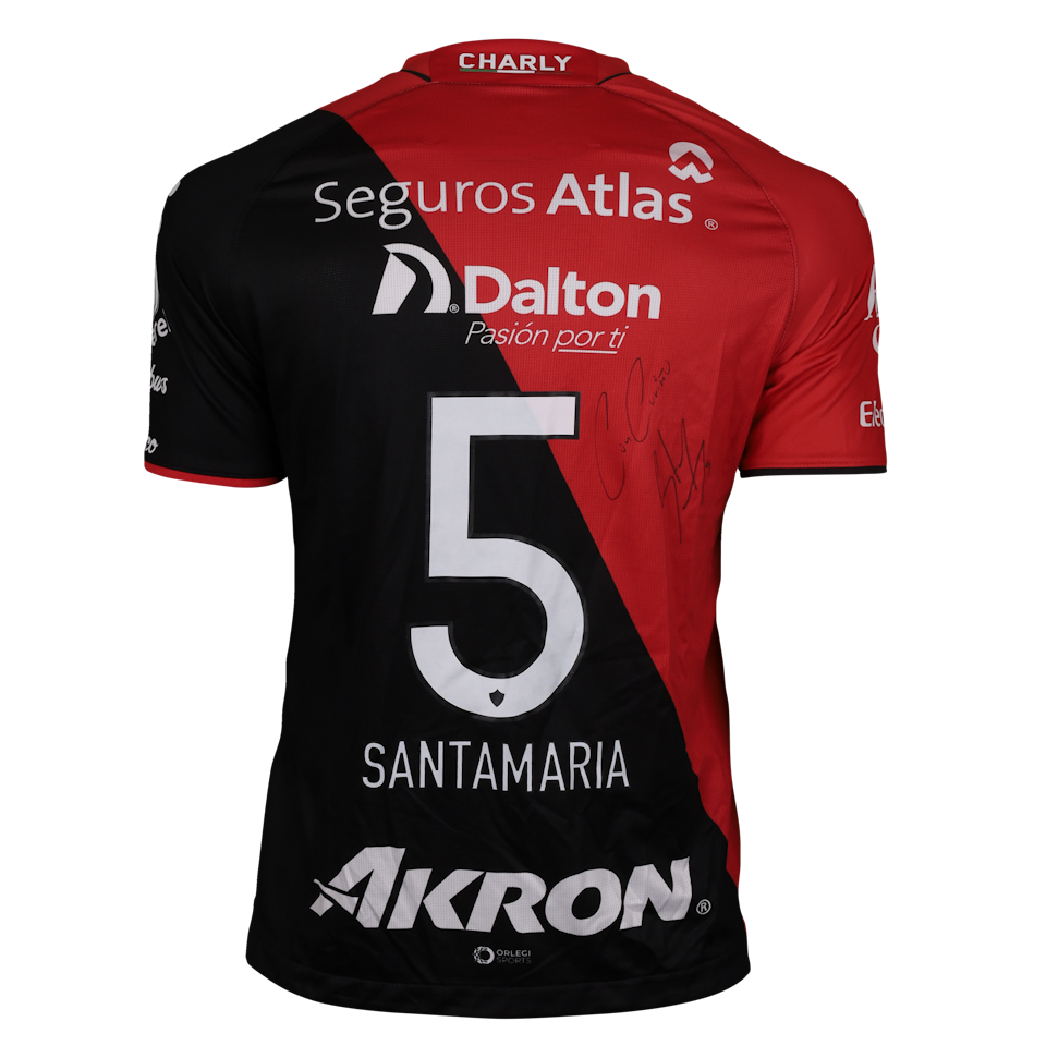 Anderson Santamaría Atlas FC jersey
