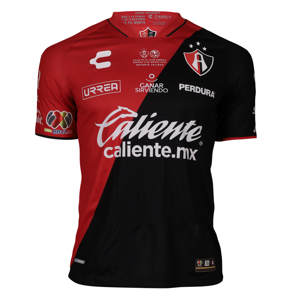 Anderson Santamaría Atlas FC jersey