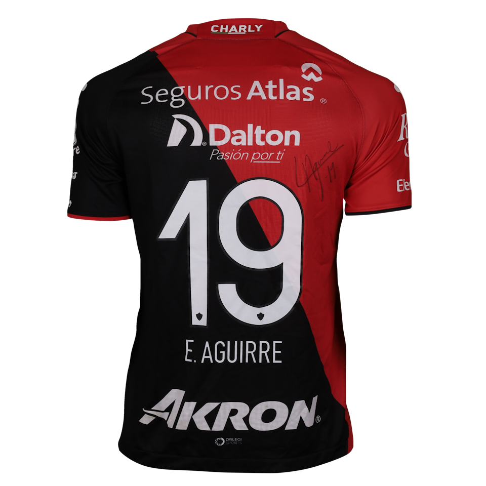 Eduardo Daniel Aguirre Lara Atlas FC shirt
