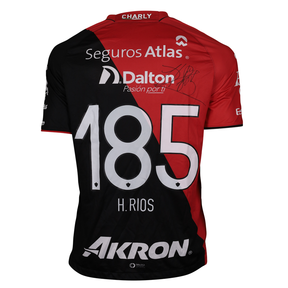 Víctor Hugo Ríos de Alba Atlas FC shirt