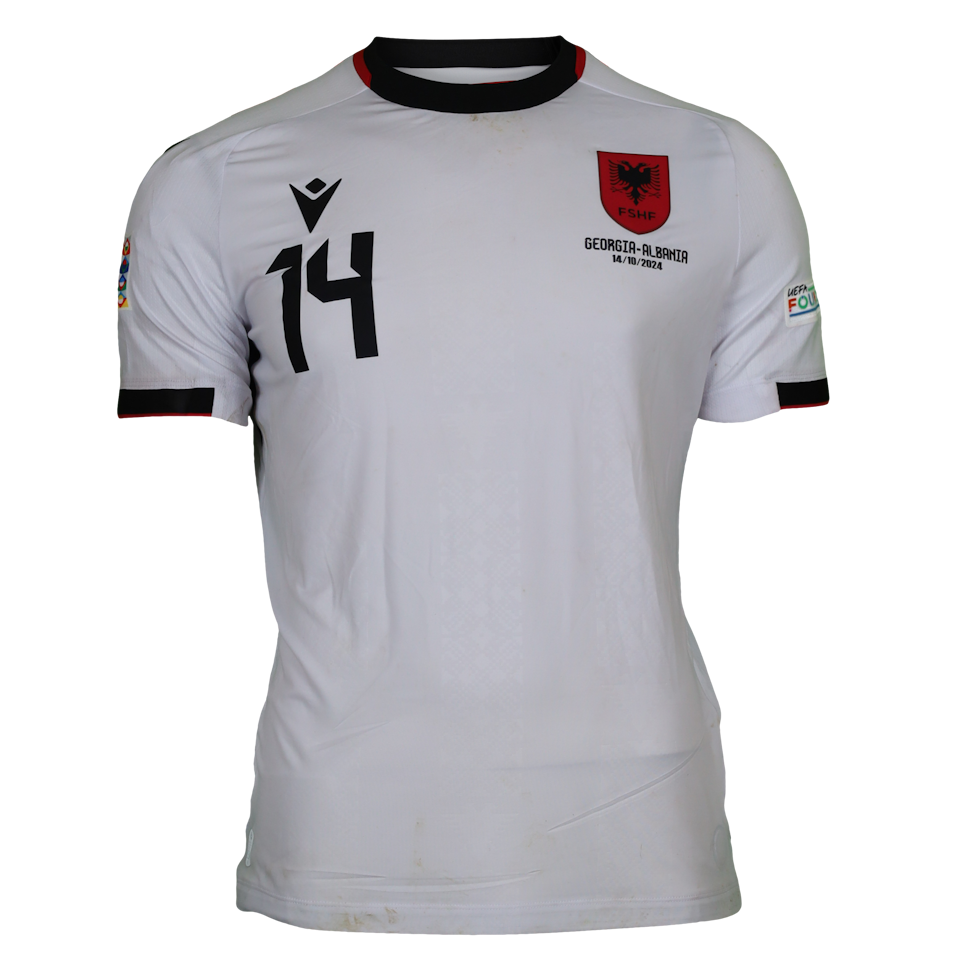 Qazim Laci Albania shirt