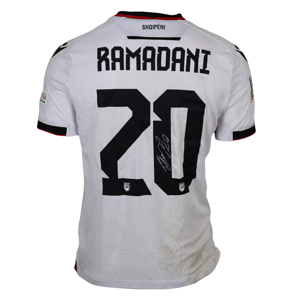来自Albania的Ylber Ramadani球衣
