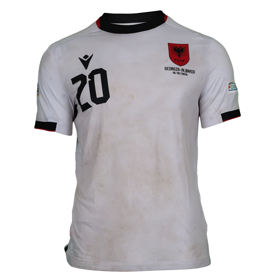 来自Albania的Ylber Ramadani球衣