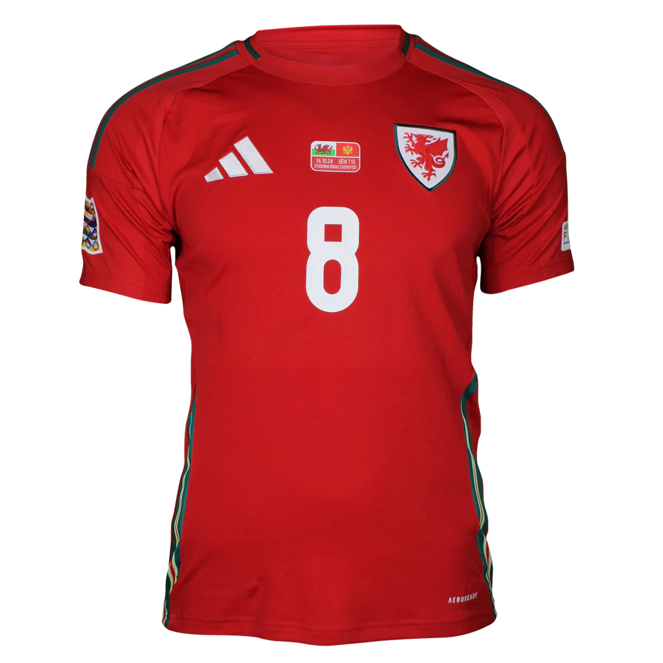 来自Wales的Harry Wilson球衣
