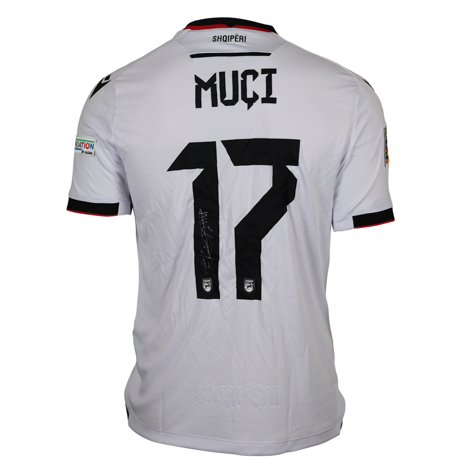 Ernest Muçi Albania jersey