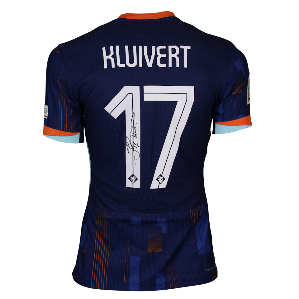 Justin Kluivert Netherlands jersey