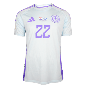 Nicky Devlin Scotland shirt