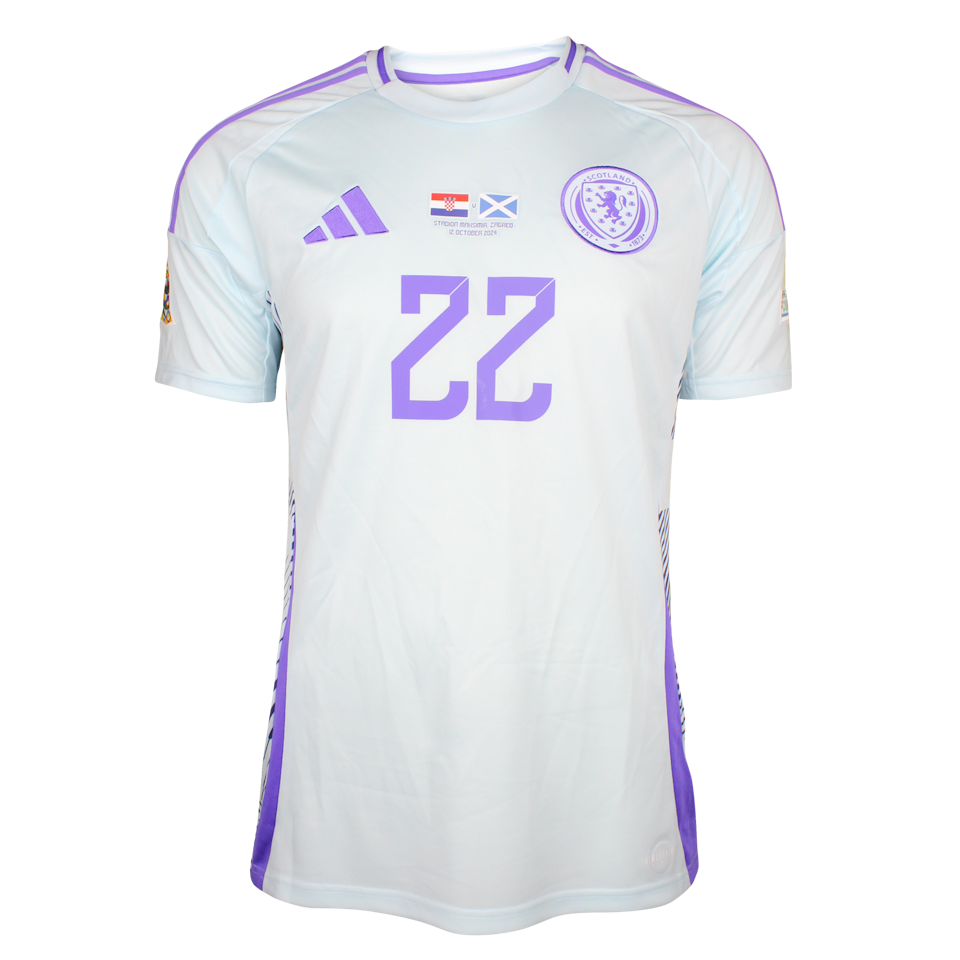 Nicky Devlin Scotland shirt