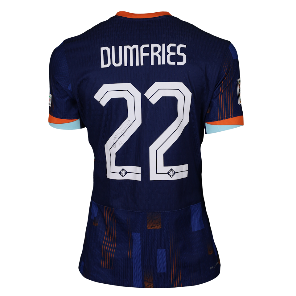 Netherlands 팀의 Denzel Dumfries 셔츠