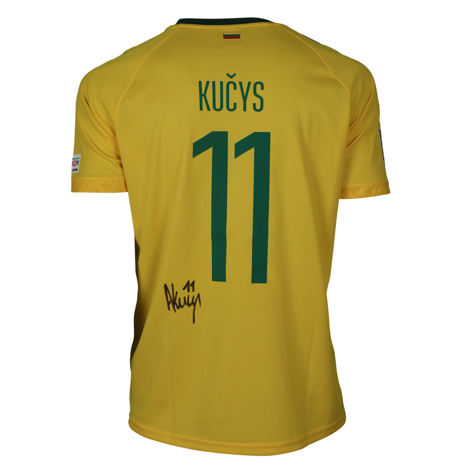 Armandas Kučys Lithuania shirt