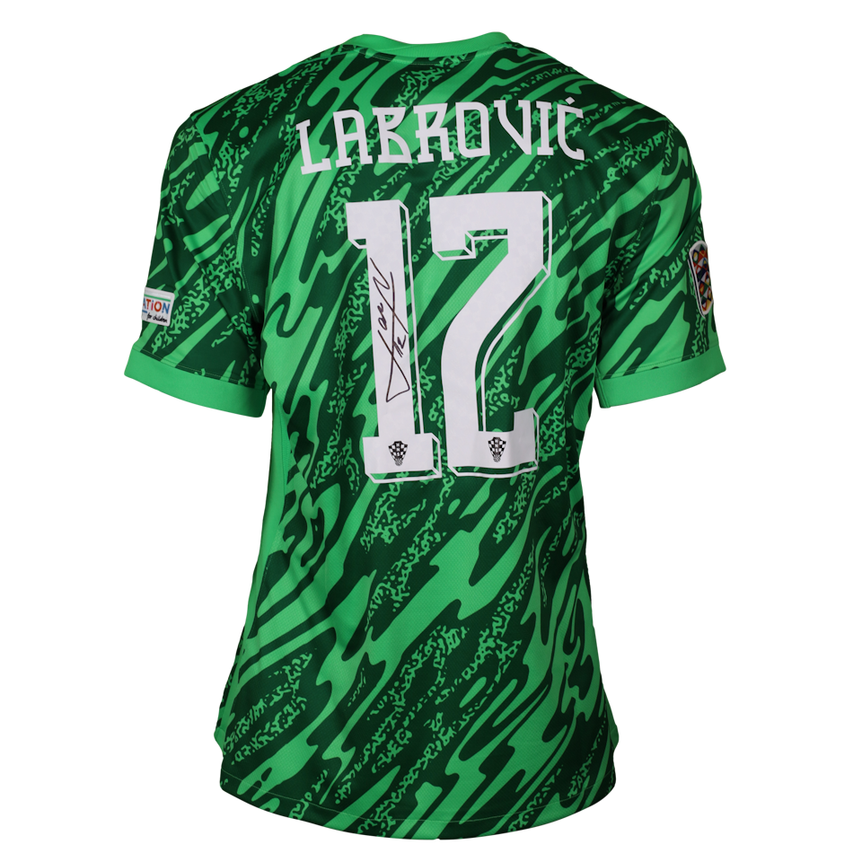 Maglia di Nediljko Labrović (Croatia)