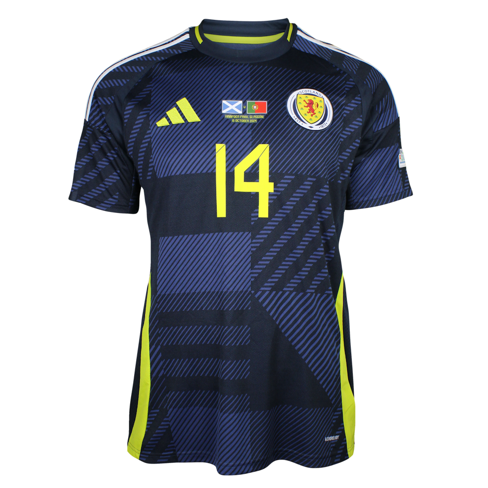 Andrew Irving Scotland shirt