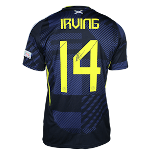 Andrew Irving Scotland shirt