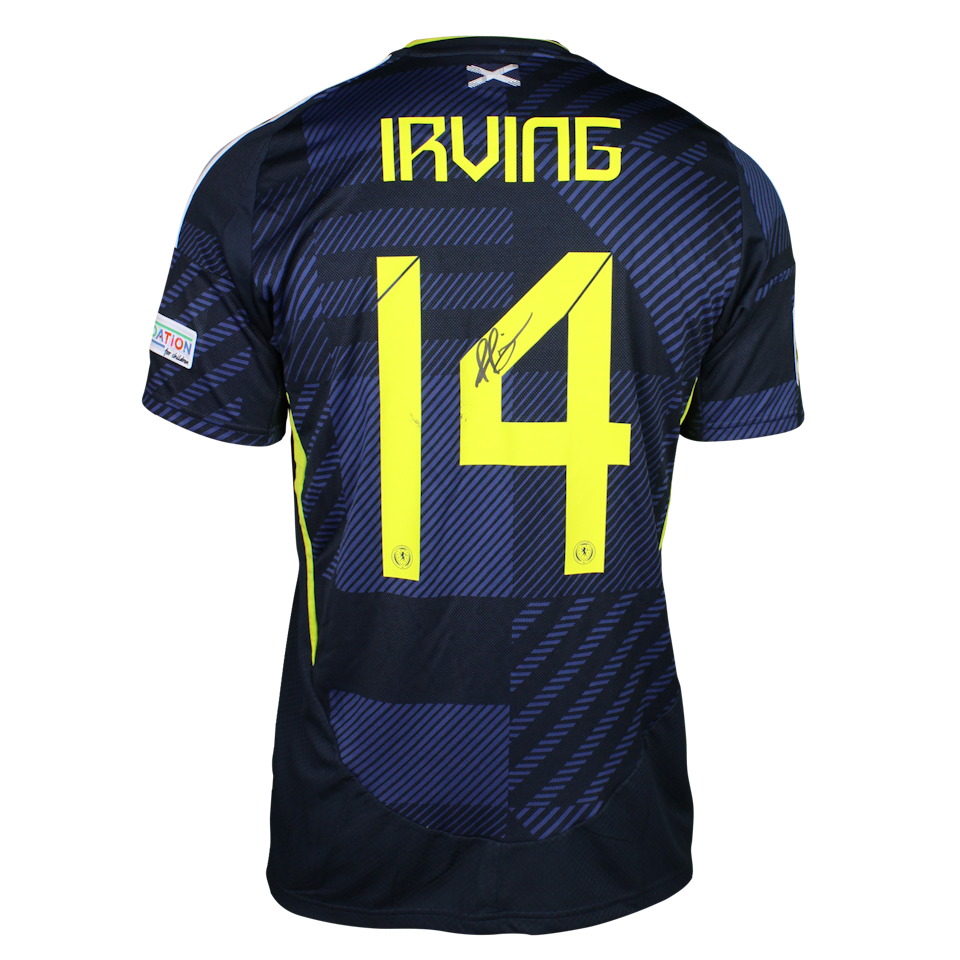 Andrew Irving Scotland shirt