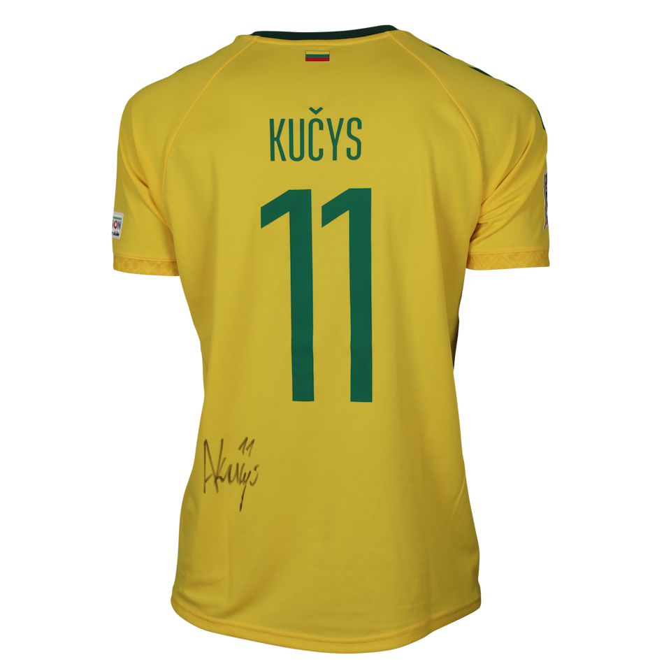 Armandas Kučys Lithuania shirt