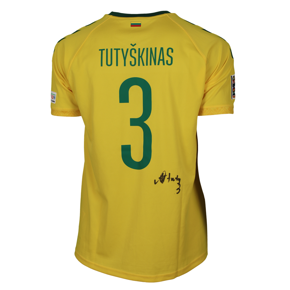 Artemijus Tutyškinas Lithuania jersey