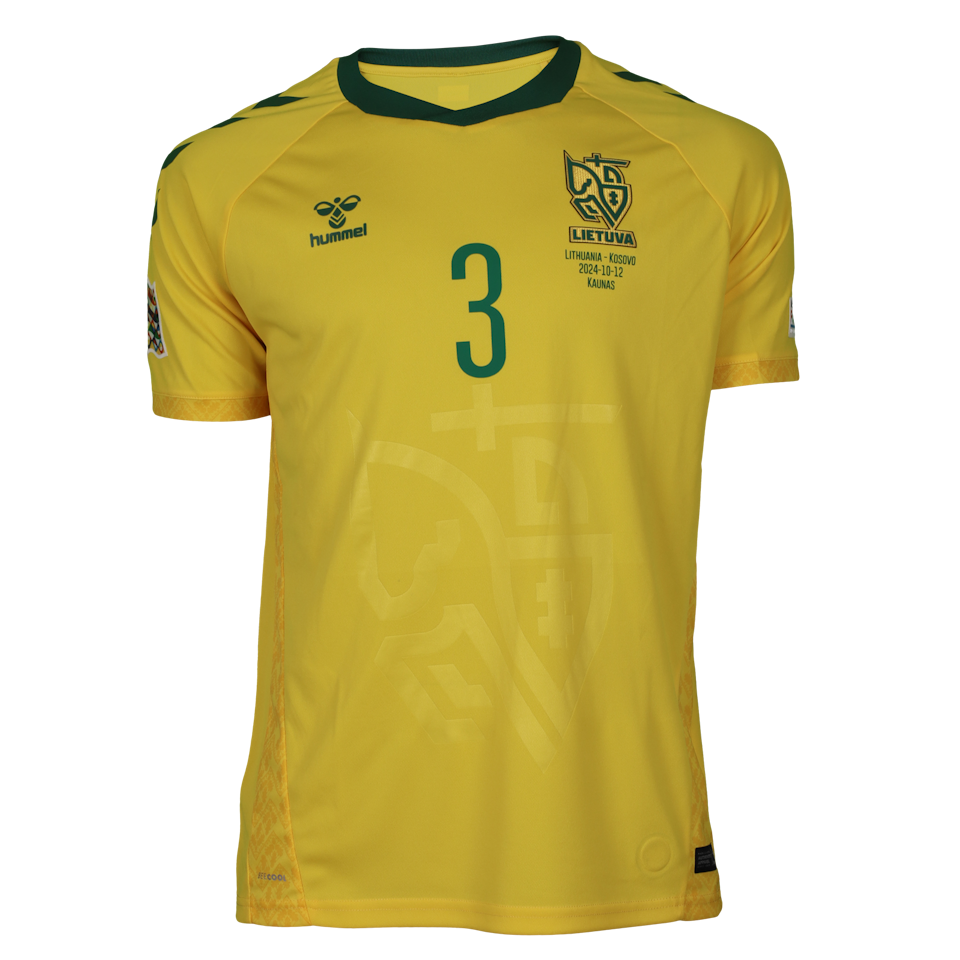 Artemijus Tutyškinas Lithuania jersey