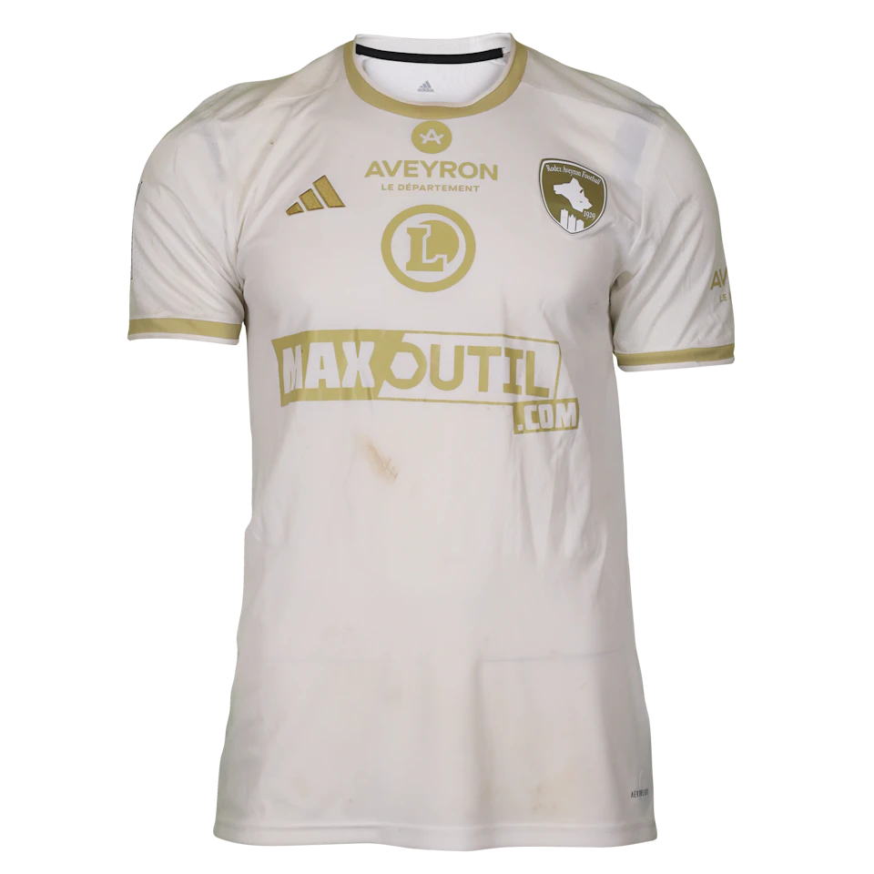 Noah Cadiou Rodez Aveyron Football shirt