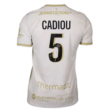Noah Cadiou Rodez Aveyron Football shirt