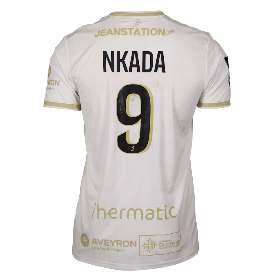 来自Rodez Aveyron Football的Timothée NKada球衣