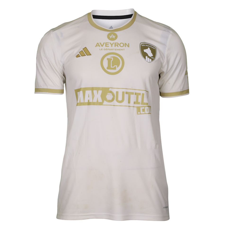 Waniss Taibi Rodez Aveyron Football shirt