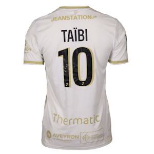 Waniss Taibi Rodez Aveyron Football shirt