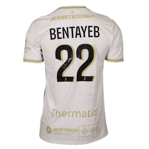 Tawfik Bentayeb Rodez Aveyron Football shirt
