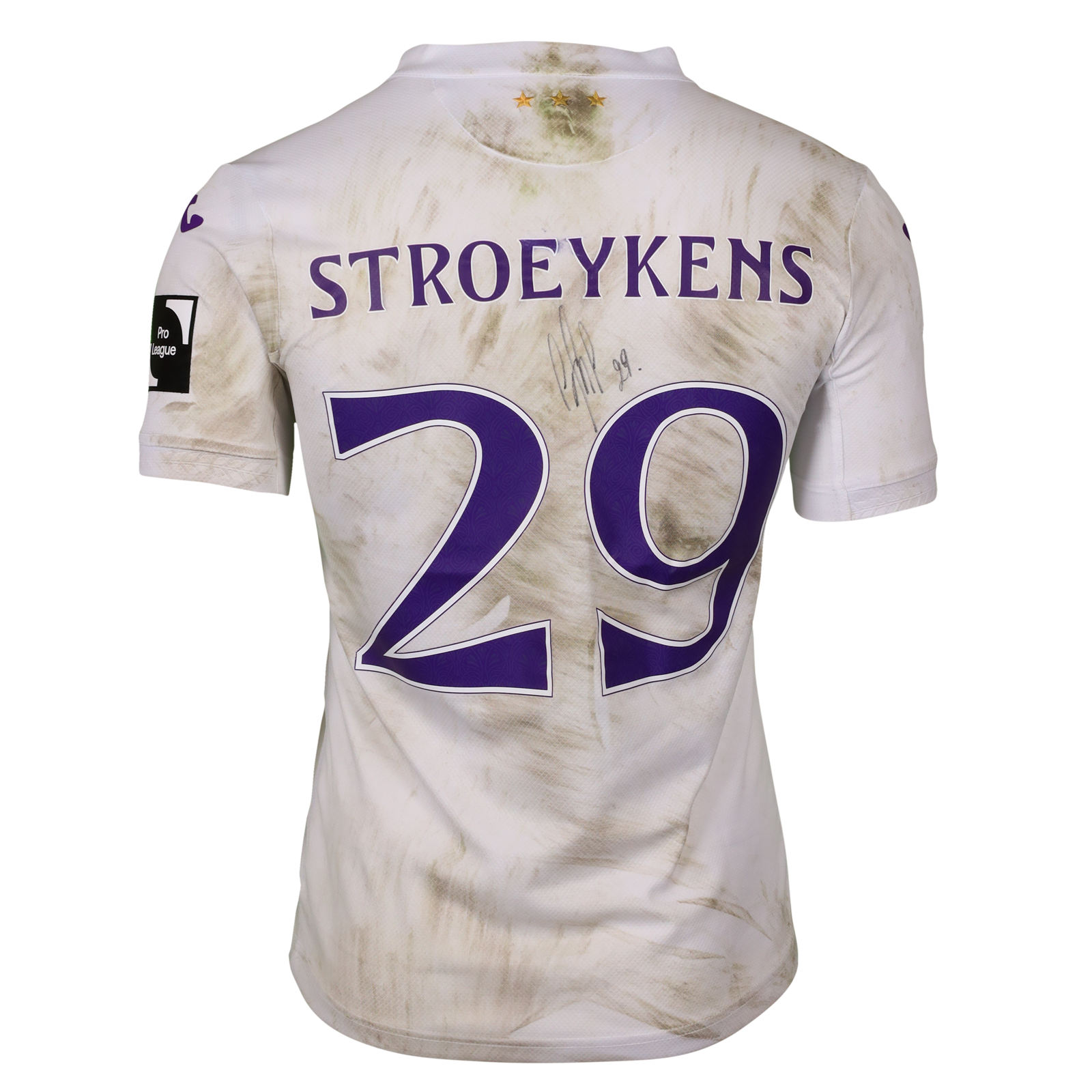 Mario Stroeykens RSC Anderlecht shirt