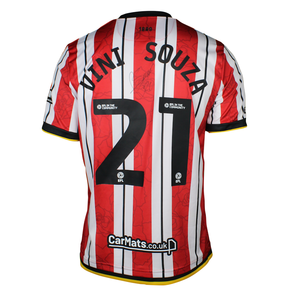 Sheffield United 팀의 Vinicius de Souza Costa 셔츠