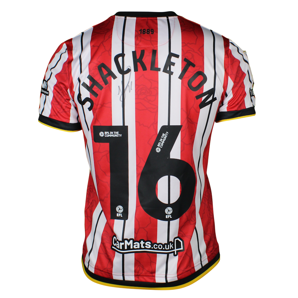 Jamie Shackleton Sheffield United shirt