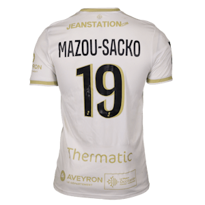 Maillot de Derek Mazou-Sacko (Rodez Aveyron Football)