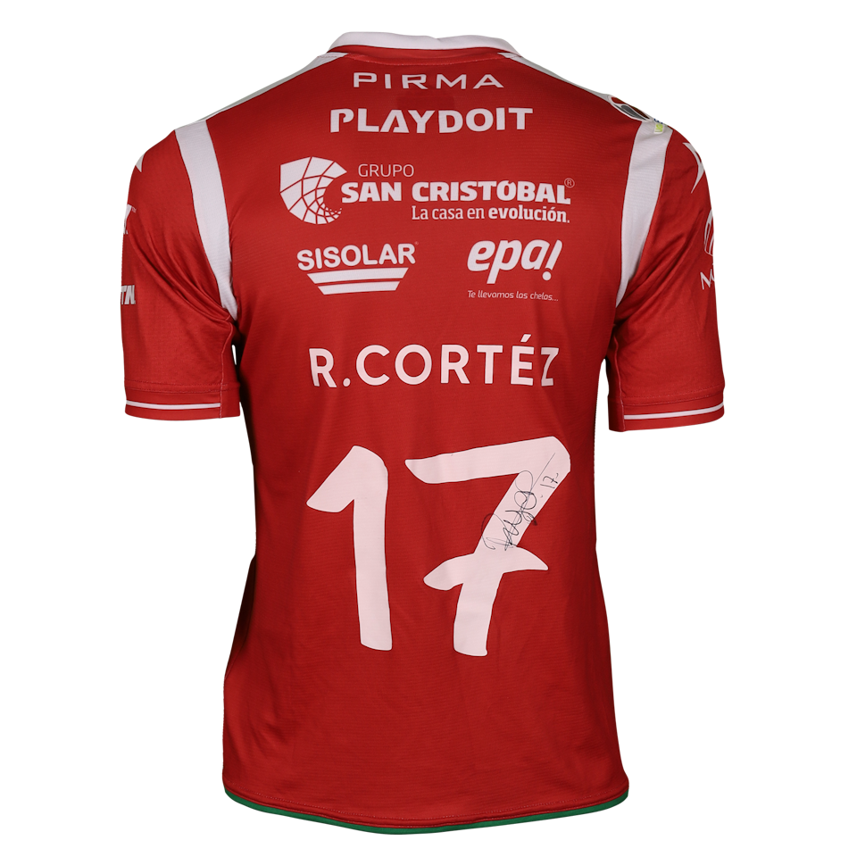 Rogelio Cortéz Pineda Necaxa shirt