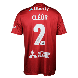 Gabriel Cleur Western Sydney Wanderers shirt