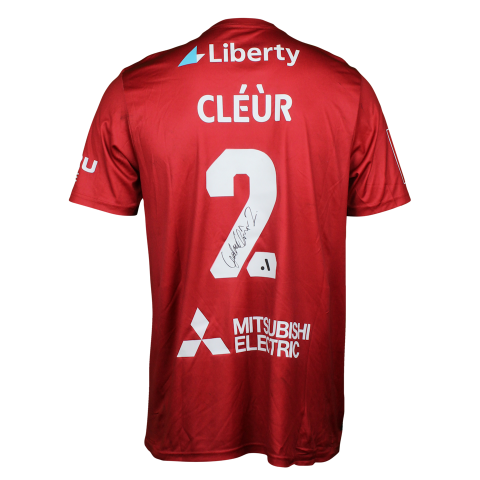 Gabriel Cleur Western Sydney Wanderers shirt
