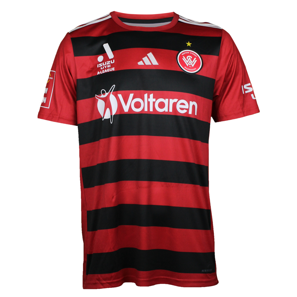 Gabriel Cleur Western Sydney Wanderers shirt