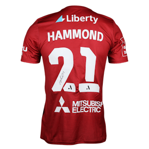Aydan Hammond Western Sydney Wanderers shirt
