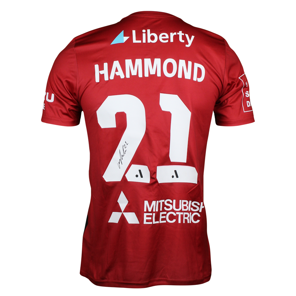 Aydan Hammond Western Sydney Wanderers shirt