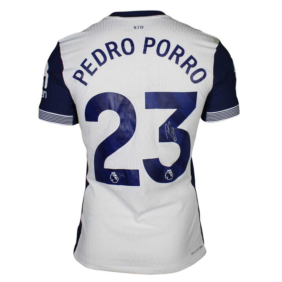 Pedro Porro Tottenham Hotspur shirt