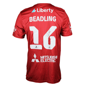 Tom Beadling Western Sydney Wanderers shirt