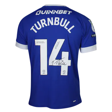 Cardiff City FC 팀의 David Turnbull 셔츠