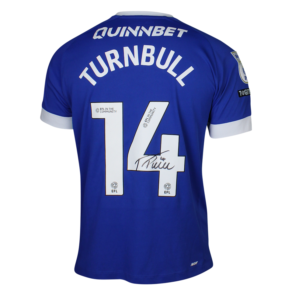 David Turnbull Cardiff City FC camisa.