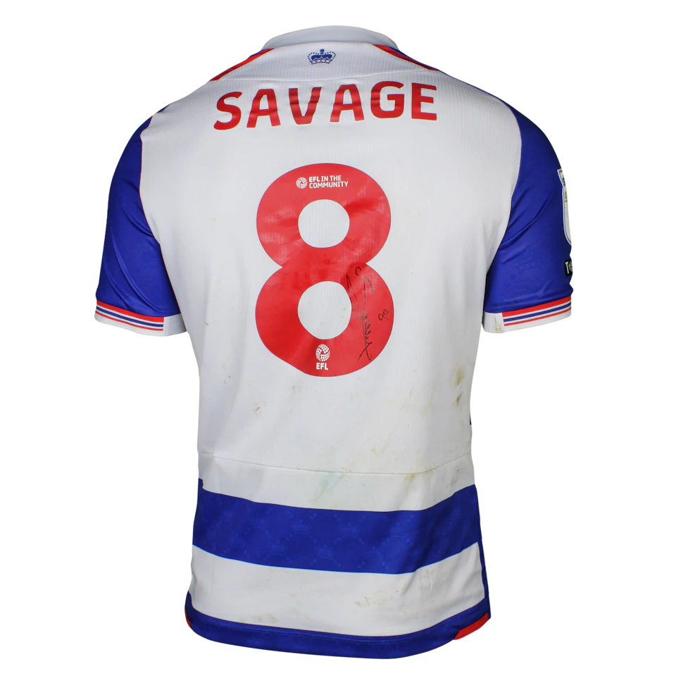 来自Reading的Charlie Savage球衣