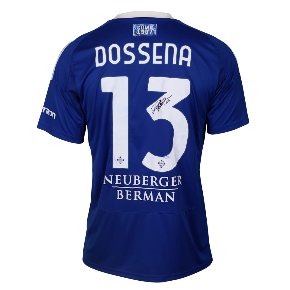 Como 1907 팀의 Alberto Dossena 셔츠