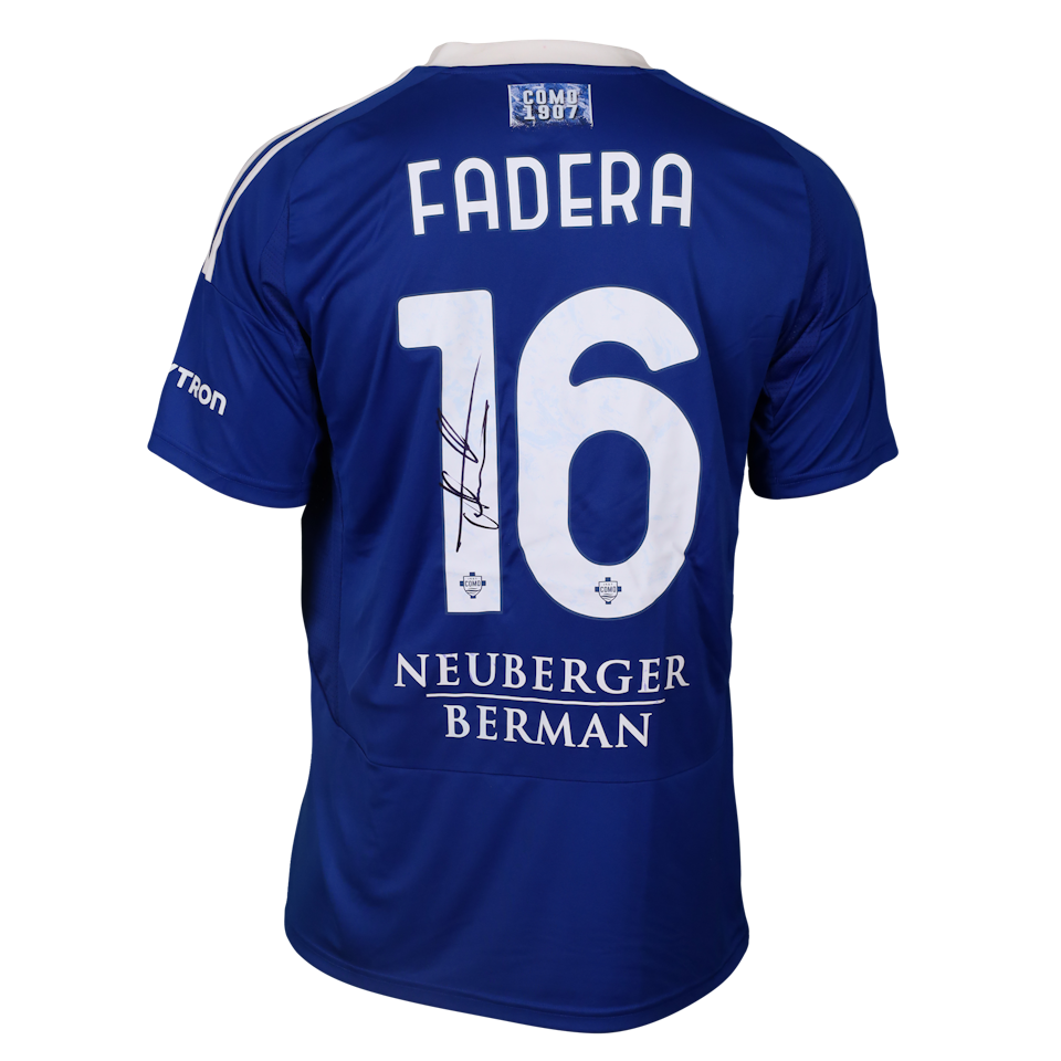 Alieu Fadera Como 1907 shirt