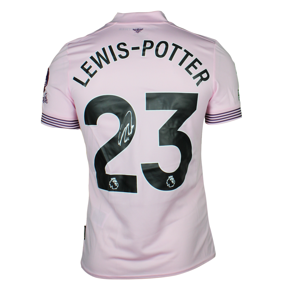 Keane Lewis-Potter Brentford shirt