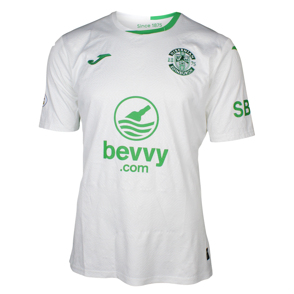 Joe Newell Hibernian shirt