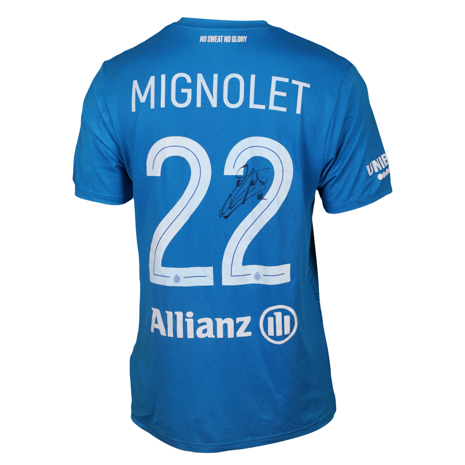 Simon Mignolet Club Brugge shirt