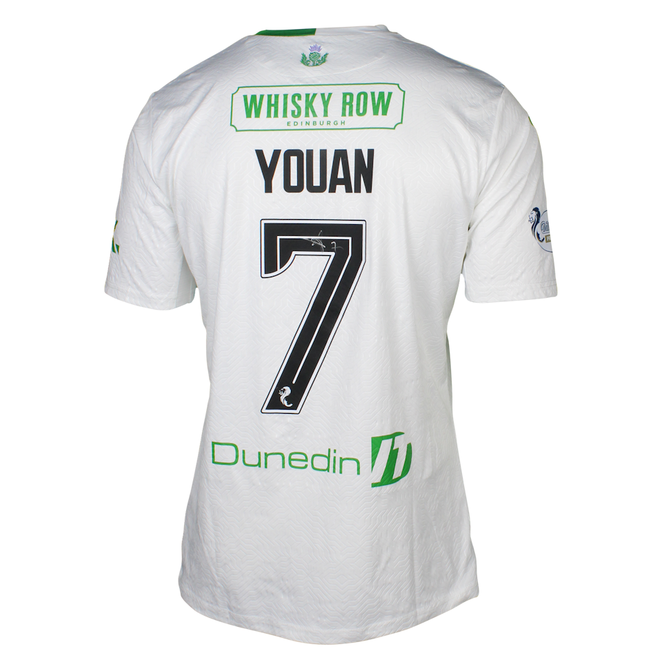 Elie Youan Hibernian shirt