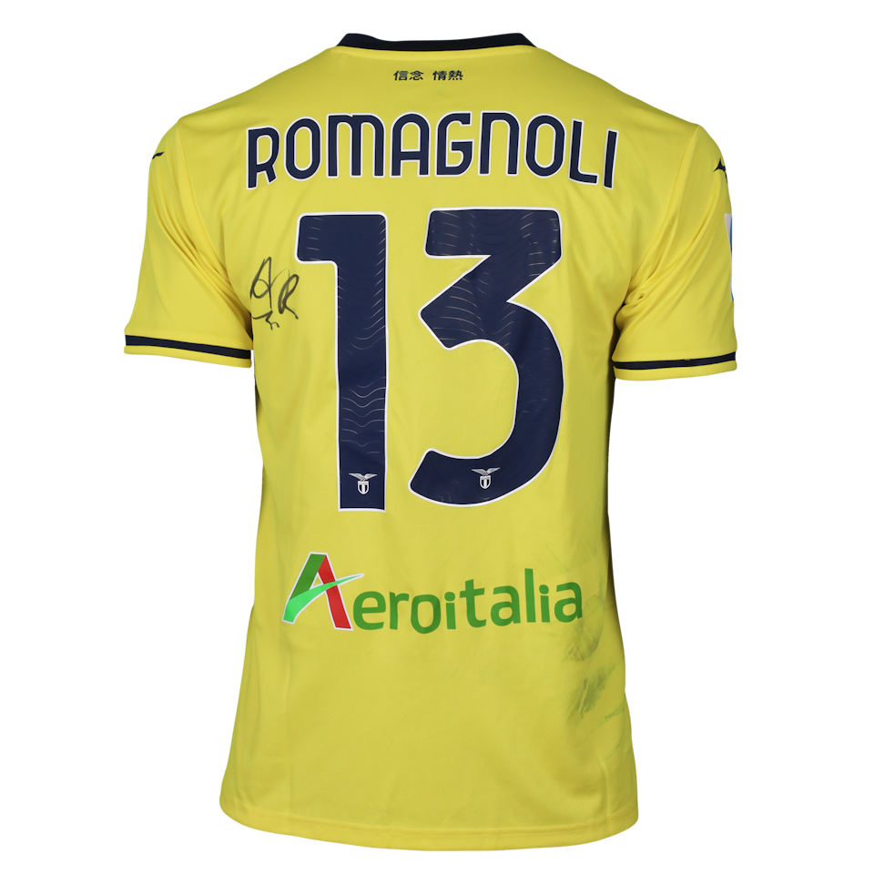 Alessio Romagnoli Lazio shirt
