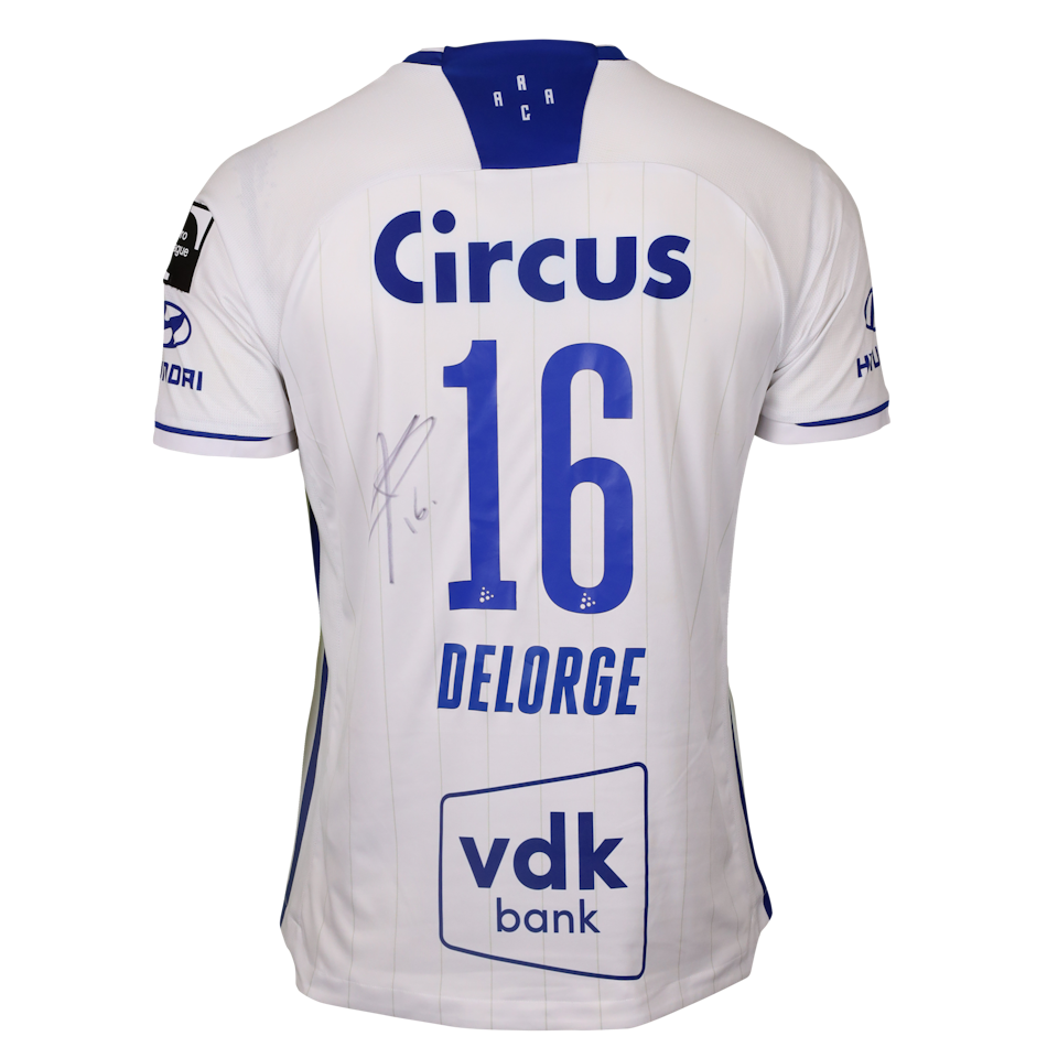 Maillot de Mathias Delorge-Knieper (KAA Gent)